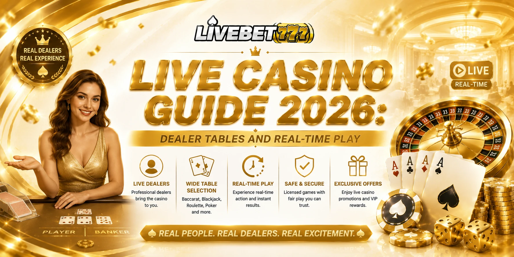 LIVEBET777 live casino dealer guide