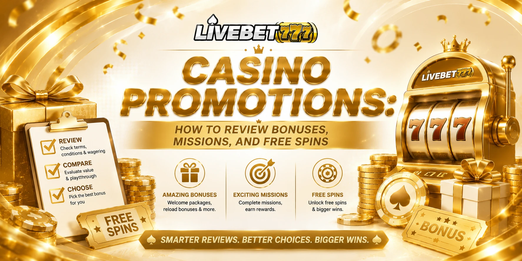 LIVEBET777 casino promotion guide
