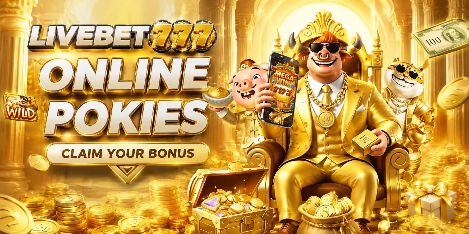Online pokies game lobby and feature comparison illustration