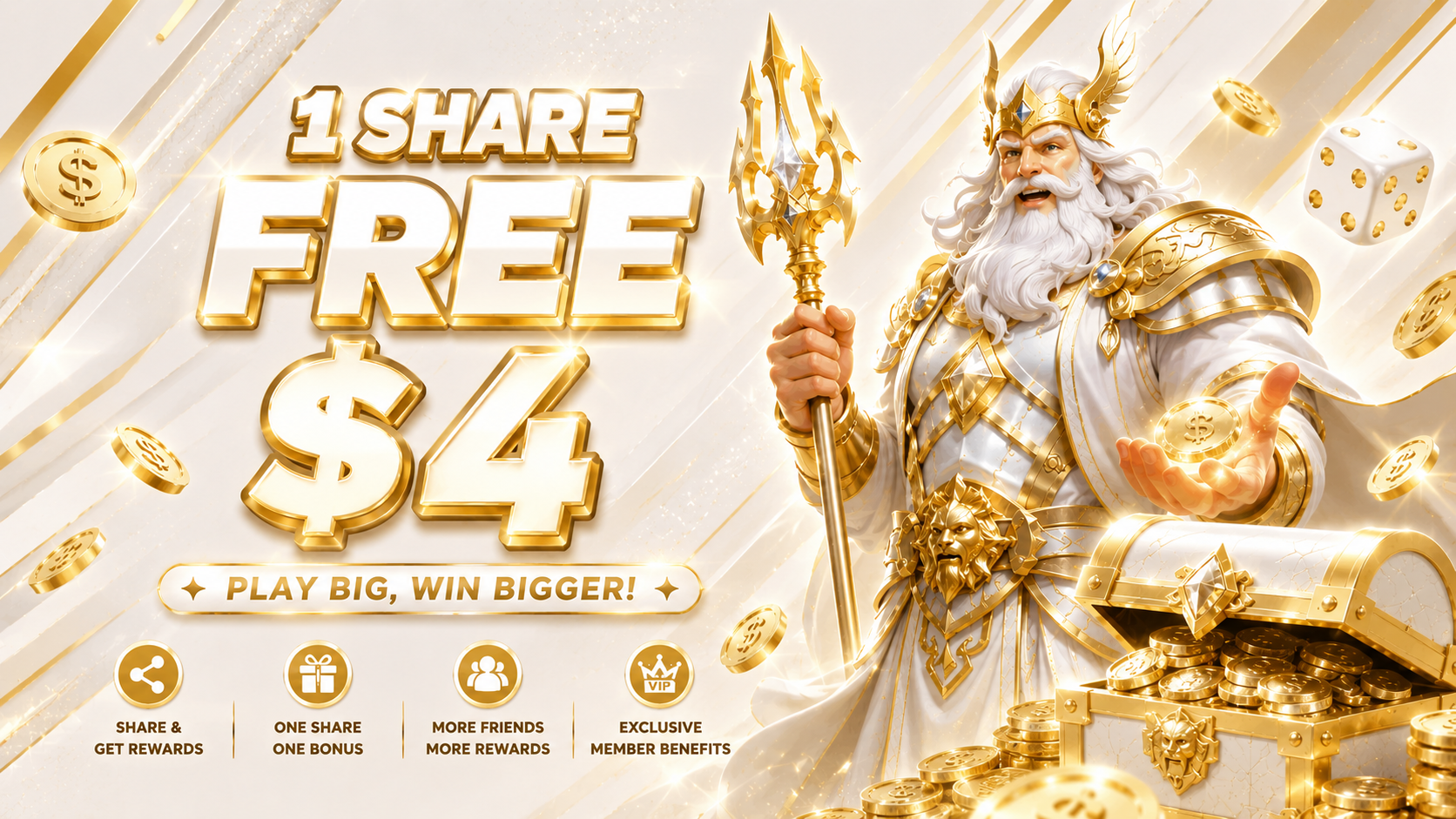 LIVEBET777 one share free bonus