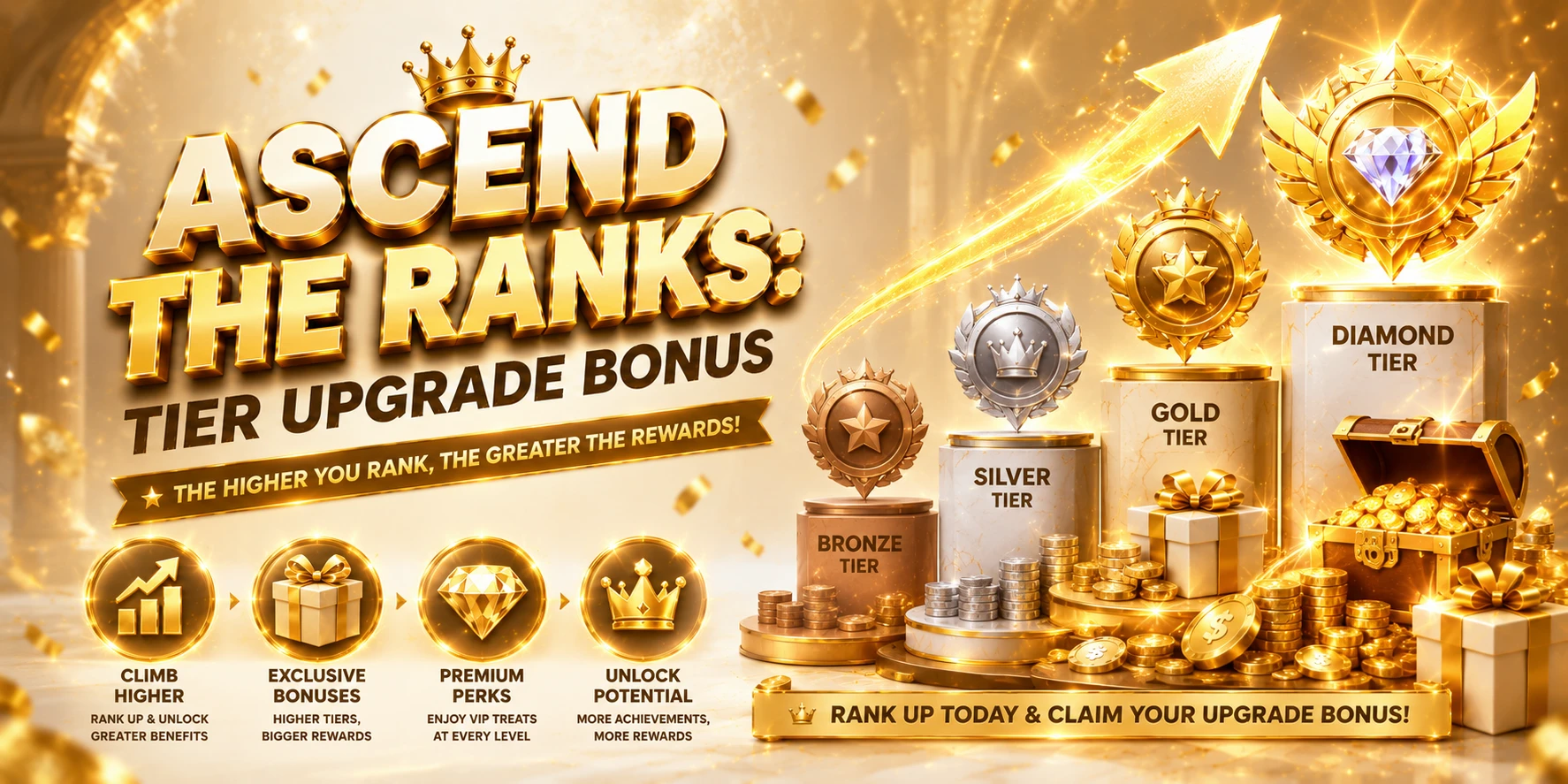 Livebet777 tier upgrade bonus